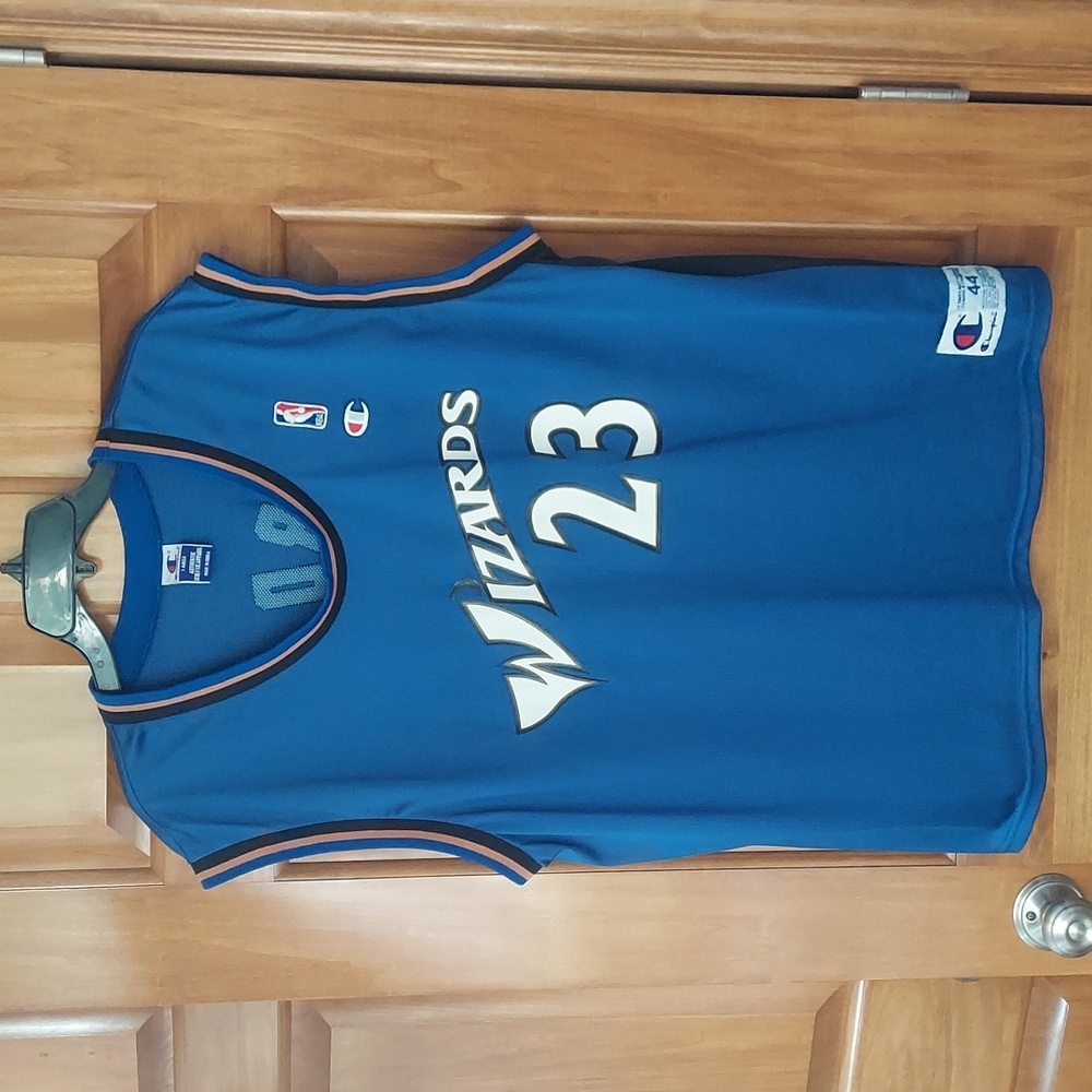 * Champion 2001 Washington Wizards NBA Michael Jordan Basketball Jersey, Vintage